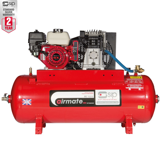 SIP ISHP5.5/150 Industrial Petrol Compressor 04450
