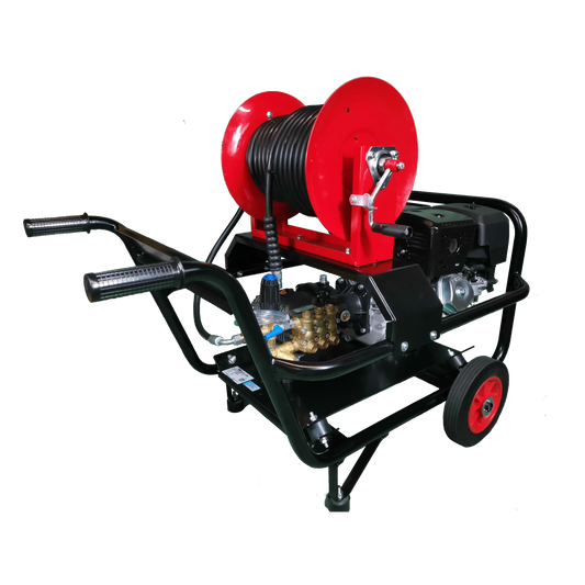 Loncin Industrial 14Hp Power Washer 3000 PSI With Reel | Comet Pump