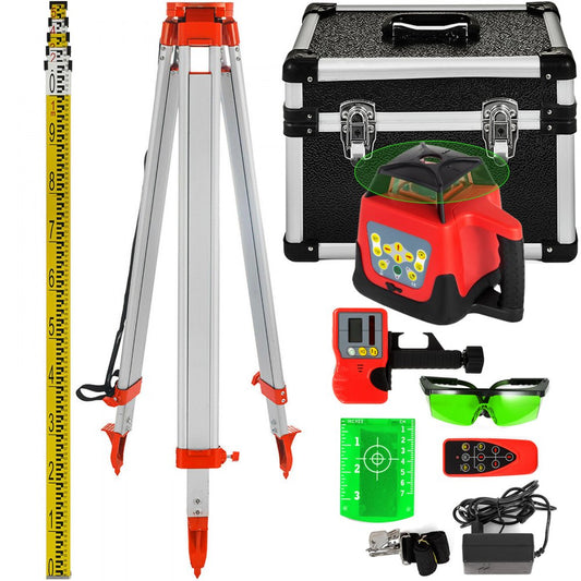 VEVOR Green Rotary Laser Level Kit