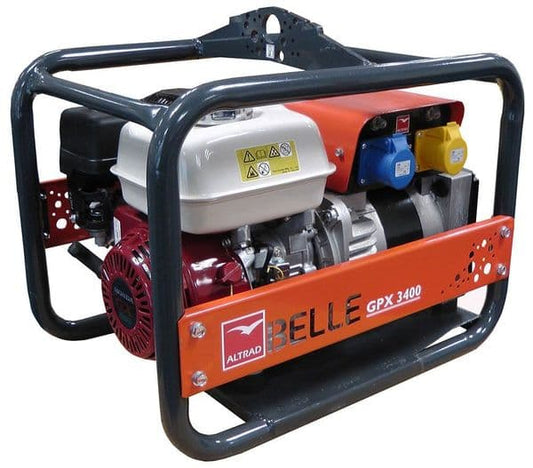 3.4kVA Petrol Generator - Altrad Belle GPX3400