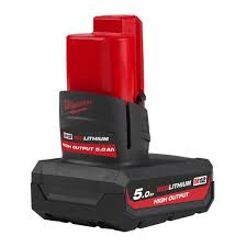 Milwaukee M12 HB5 12V 5.0Ah Li-Ion RedLithium High Output Battery