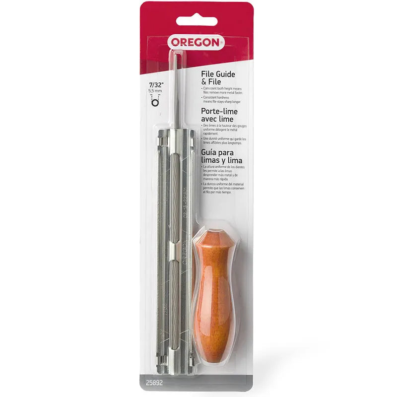 Oregon 3/16" 4.8mm Chainsaw Filing Guide and File