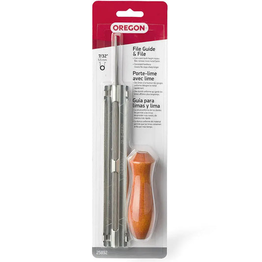 Oregon 3/16" 4.8mm Chainsaw Filing Guide and File